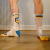Sk8erboy Chaussettes Diaper Blanches